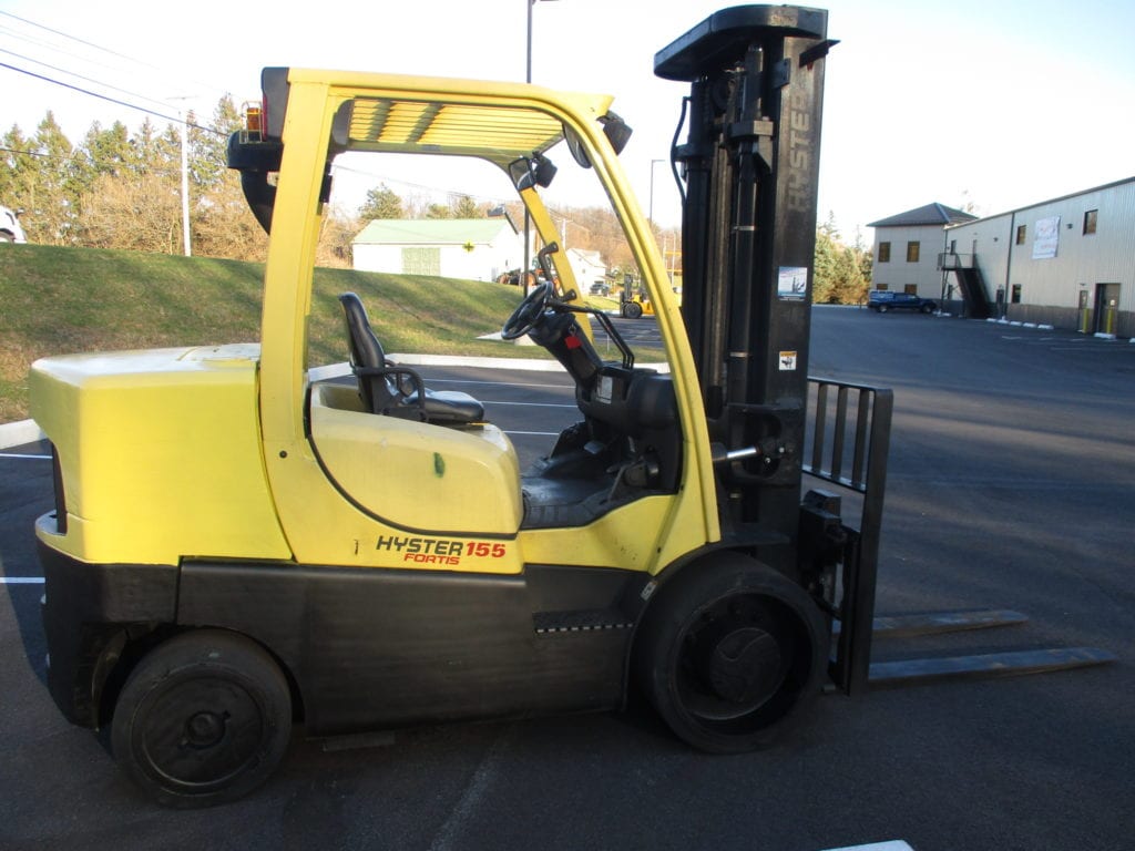 hyster cushion forklift